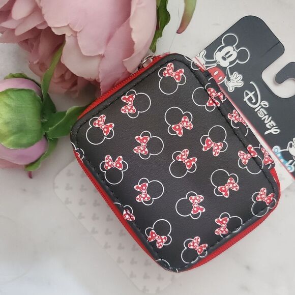 DISNEY Minnie Mouse Print Travel 💊 Box - Picture 3 of 6
